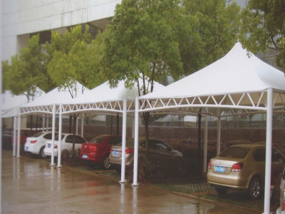 膜結構汽車棚