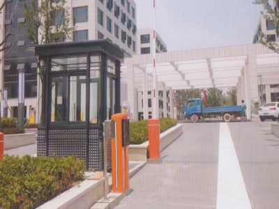 直桿道閘車輛識別