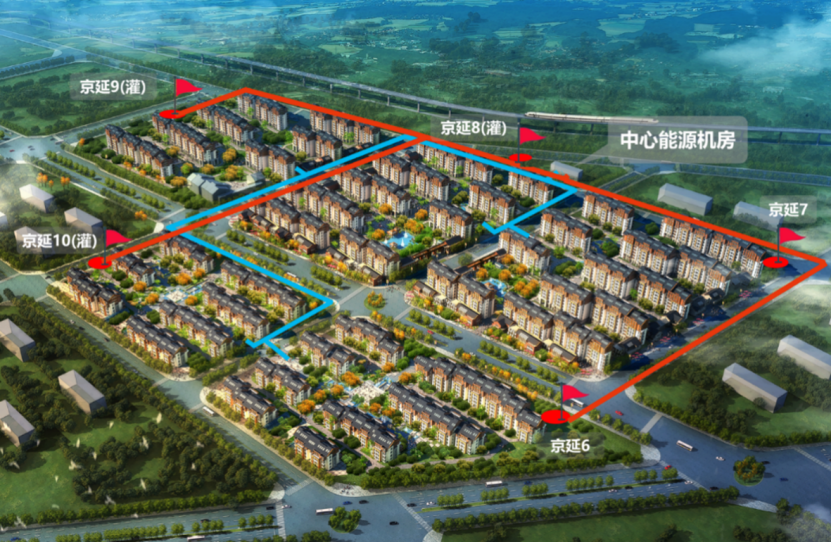 北京世園會安置房中深層地?zé)釤岜霉┡椖?地大熱能
